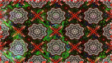 Raster illüstrasyonu. Küçük çiçekteki kusursuz desen. Hoş bir çiçek geçmişi var. Güzel kumaş deseni.