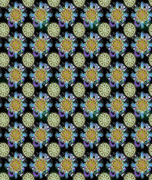 Halk tarzı. Parlak renkli çiçeklerle ve siyah ve nötr renklerde yapraklarla şaşırtıcı, pürüzsüz çiçek deseni. Moda baskıları için zarif bir şablon. Modern çiçek arkaplanı.