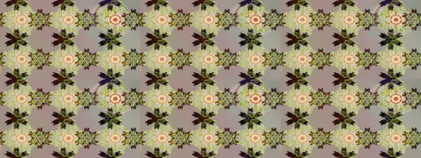 Sanat ilham verici ve nötr tarzda çiçekler ve arkasında iz bırakır. Karalama çiçekleri kusursuz desen. Raster deseni. Gri ve nötr el çizimi desen.