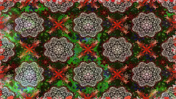 Raster illüstrasyonu. Küçük çiçekteki kusursuz desen. Hoş bir çiçek geçmişi var. Güzel kumaş deseni.