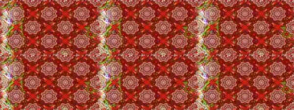 Çiçekli karalama şeklinde Raster çiçek deseni. Yumuşak, bahar çiçekli arka plan. Kırmızı ve kahverengi renkte çiçekler.