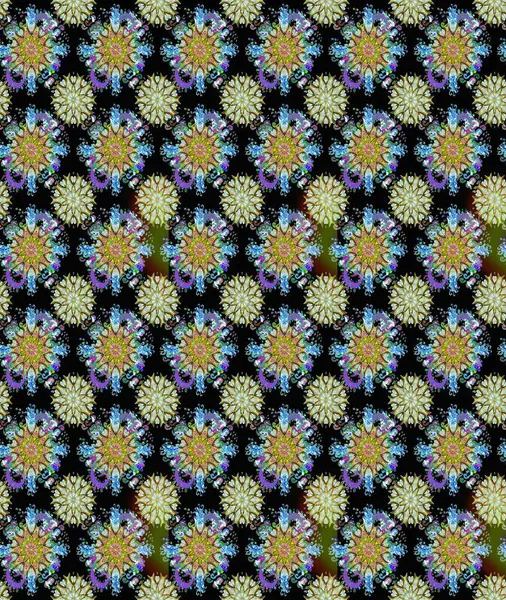 Bahar mevsimi. Nazik romantik baskı. Raster dikişsiz şirin çiçek deseni. Tatil havası..