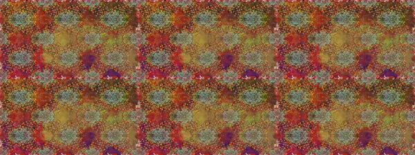 Düz Çiçek Elementleri Tasarımı. Çiçekle kusursuz desen. Kahverengi ve nötr renklerde çiçekler. Renkli Bahar Teması Kusursuz Arkaplan.