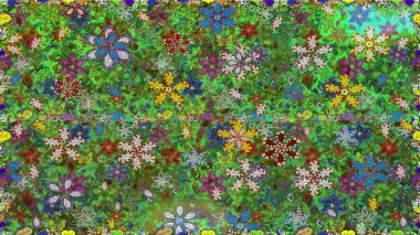 Yeşil ve kahverengi renklerde. Çiçekli tebrik kartı. Doğum günü kartı ya da düğün davetiyesi. Çiçek arkaplan. Suluboya çiçek buketi. Raster illüstrasyonu.