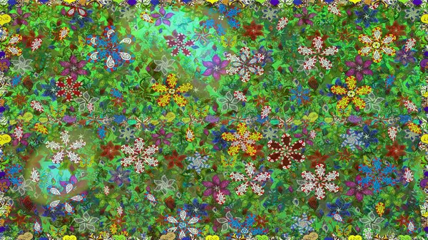 Tatil havası. Nazik romantik baskı. Bahar mevsimi. Raster dikişsiz sevimli çiçek deseni.