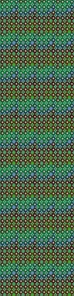 Yeşil renklerde. Anti-stres için soyut örnek sayfası. Raster illüstrasyonu.