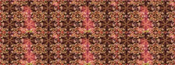 Raster geometrik arka plan. Altın rengi, kusursuz çizim. Senin tasarımın için, duvar kağıdı. Kahverengi renklerde, altın çiçekli altın desenler..