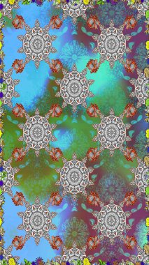 Parlak arka planda çiçek kompozisyonu olan kusursuz suluboya desenleri, ambalajlar, duvar kağıtları, kartpostallar, tebrik kartları, düğün davetiyeleri, romantik etkinlikler vs..