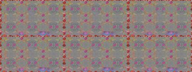 Yapraklı kusursuz desen. Şirin, zarif çiçekler Raster illüstrasyonu. Poster ya da kapak için arka plan. Tekstil için figür. Davetiye ve kartpostal tasarımı için dekoratif çiçek unsurları.