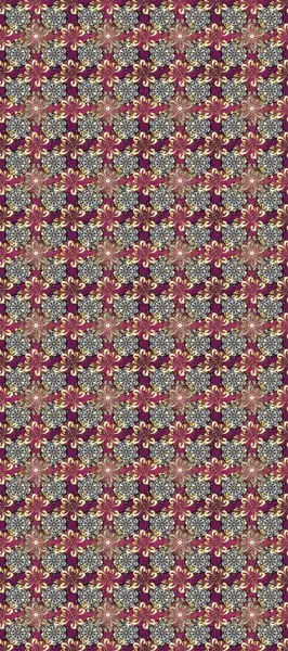 Kusursuz altın desenli bukleler. Raster altın pürüzsüz desen. Doğu tarzı arabesk tarzında altın elementler. Mor, gri ve kahverengi renklerde pürüzsüz desen.