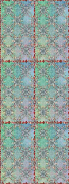 Raster hisseleri. Suluboya, elle çizilmiş. Çiçekler maviye. Kusursuz arkaplan deseni.