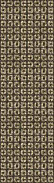 Barok tarzında duvar kağıdı tasarımı için kusursuz damaske deseni arkaplanı. Süslü raster dekorasyonu. Gri ve kahverengi renklerde altın desenli altın elementler.