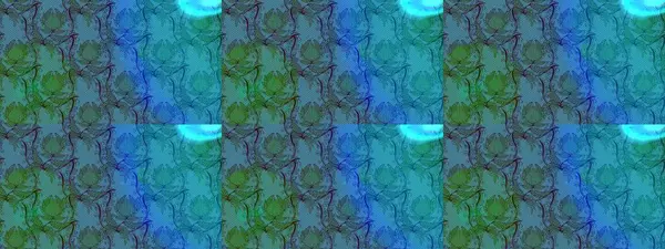 Çiçek arkaplan. Raster illüstrasyonu. Çiçek duvar kâğıdı. Mavi ve yeşil renkli şirin tekstil tarzında. Renkli çizim deseni.