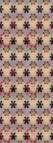 Bej ve gri renklerde çiçeklerle kusursuz çiçek deseni. Suluboya tarzında bej ve gri renkte çiçekler.