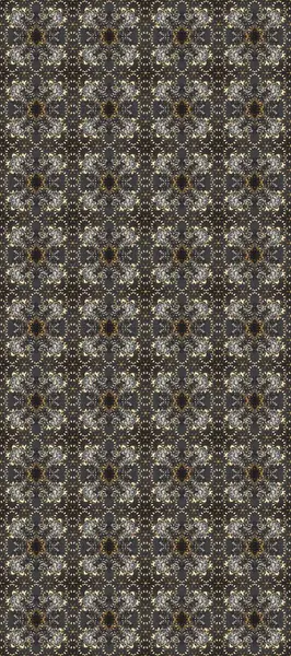 Geleneksel raster ve altın desen. Klasik oryantal desen gri, kahverengi ve bej renkler üzerinde. Damask pürüzsüz süsü.