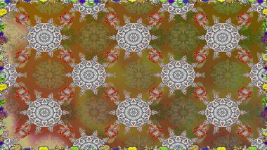 Suluboya çiçek elemanları büyük kümesi. Raster sevimli suluboya Dikişsiz çiçek deseni. Kartlar, davetiyeler, tarih kartları ve daha birçok tasarruf için kullanılabilir.