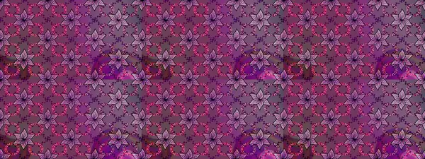 Çiçekli güzel suluboya desen. Mor ve kahverengi renklerde. Raster illüstrasyonu.