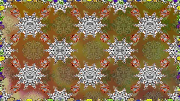 Suluboya çiçek elemanları büyük kümesi. Raster sevimli suluboya Dikişsiz çiçek deseni. Kartlar, davetiyeler, tarih kartları ve daha birçok tasarruf için kullanılabilir.