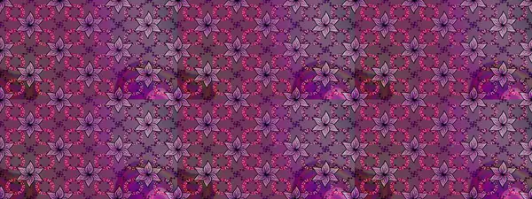 Çiçekli güzel suluboya desen. Mor ve kahverengi renklerde. Raster illüstrasyonu.