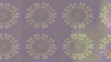 Renkli unsurlarla hareketli arka plan görüntüleri. Çiçekler. Eski model. Bayrak tarzı. Video kaydı. Şablon. Döngü. Kusursuz.. 