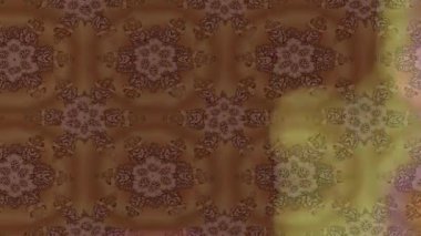 Renkli unsurlarla hareketli arka plan görüntüleri. Çiçekler. Eski model. Bayrak tarzı. Video kaydı. Şablon. Döngü. Kusursuz.. 