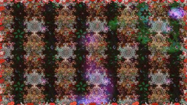 Raster illüstrasyonu. Gri ve kahverengi renkli şirin çiçekler. Küçük çiçekli basit, dikişsiz desen. Moda baskısı, albüm, ambalaj kağıdı, duvar kağıdı için zarif dekoratif süslemeler..