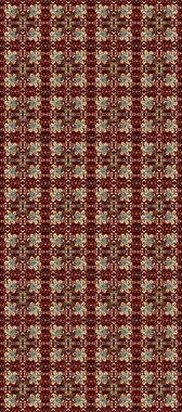 Noel, kar tanesi, yeni yıl 2019. Kahverengi, bej ve kırmızı renklerde altın elementlerle kusursuz klasik desen.