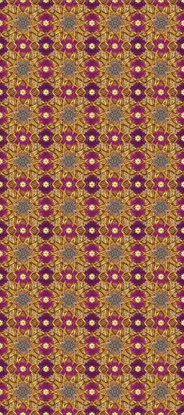 Kusursuz kıvırcık saçlar. Doğulu stil altın deseni altın elementlerle kahverengi, mor ve bej renklerde arabesliyor. Raster altın desen.