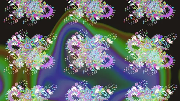 Çiçekli zambakların eskiz geçmişi. Çiçek tasarımı için inanılmaz bir kolaj cenneti tarzı. Parlak çiçekli kolaj çiçekleri gri.