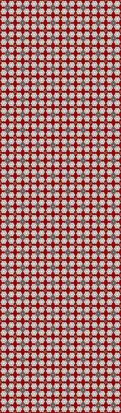 Kusursuz raster arka plan. Şık bir grafik desen. Çiçek deseni. Duvar kâğıdı barok, İspanyol kumaşı. Kırmızı ve gri renklerdeki altın elementler.