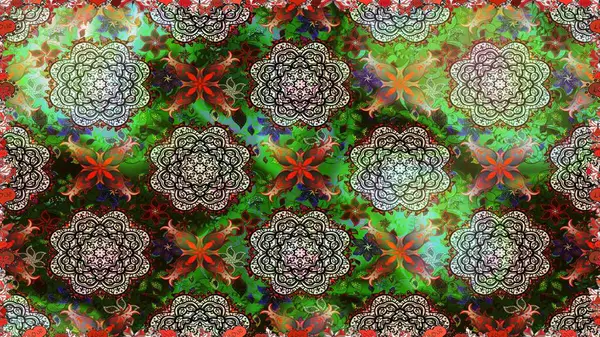 Kusursuz raster deseni. Güzel kumaş deseni. Çiçek arka planı.