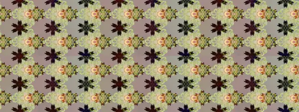 Raster deseni. Süslü kumaş deseni. Çiçekli çiçek deseni, suluboya..