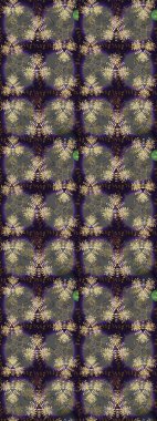 Gri ve kahverengi renkli çiçekler. Raster illüstrasyonu. Çizim çiçek deseni duvar kağıdı için kullanılabilir.