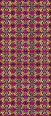 Mor, kahverengi ve gri renklerde grafiksel, pürüzsüz desen. Kusursuz çiçek deseni. Duvar kâğıdı barok, İspanyol kumaşı. Kusursuz raster arkaplanı.