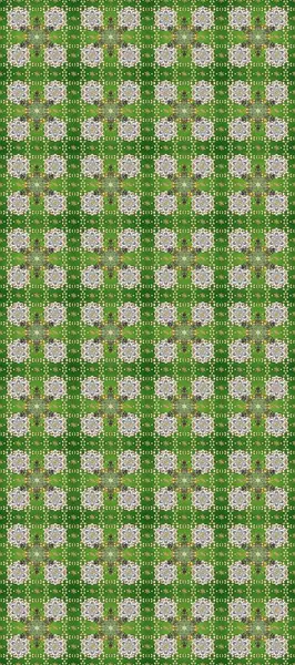 Oriental raster klasik yeşil, gri, nötr ve altın desenli. Kusursuz soyut bir arkaplan. Raster illüstrasyonu.