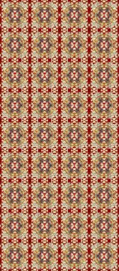 El yapımı dekoratif çerçeve, albüm kapağı, tebrik kartı, klasik Art deco tarzı. Altın karalama fantezi yapraklarından Raster soyut çiçek çelengi ve bej, kırmızı ve kahverengi renkte çiçek.