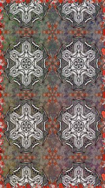 Çiçek arkaplan. Güzel kumaş deseni. Kusursuz raster deseni.