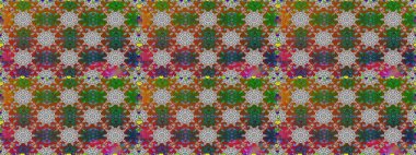 Suluboya, elle çizilmiş. Raster hisseleri. Kahverengi üzerine çiçekler. Kusursuz arkaplan deseni.