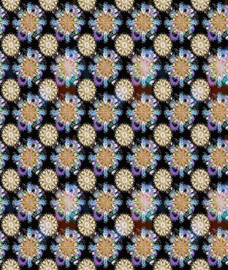 Sevimli çiçeklerle, desenli, siyah ve nötr renklerle renksiz desenler. Elle çizilmiş çiçek deseni (fayans). Tekstil için suluboya desensiz.