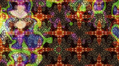 Botanik çizim kalıbı. Organik elementler. Suluboya etkisi. Raster deseni.