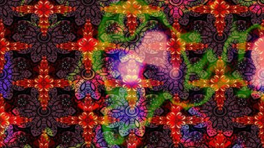 Çiçek arkaplanlı soyut zarafet eskiz deseni. Raster Güzel kumaş deseni.