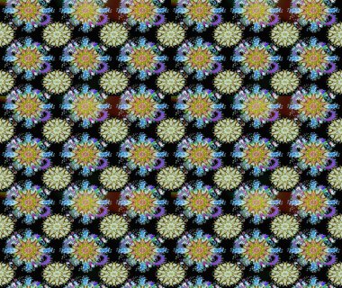 Raster sorunsuz sevimli çiçek deseni. Bahar Yaz saati. Tatil ruh. Nazik romantik Yazdır.