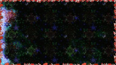 Suluboya çiçek elemanları büyük kümesi. Raster sevimli suluboya Dikişsiz çiçek deseni. Kartlar, davetiyeler, tarih kartları ve daha birçok tasarruf için kullanılabilir.