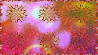 Çiçekli bahar çiçekleri. Motley illüstrasyonu. Küçük çiçekte güzel bir desen. Küçük renkli çiçekler. Moda baskıları için zarif bir şablon. Kusursuz..