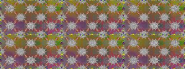 Anti-stres için soyut örnek sayfası. Raster illüstrasyonu. Kahverengi ve gri renklerde.