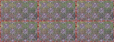 Klasik çiçek desenli. Sarma, tekstil ve duvar kâğıdı için kusursuz çiçek arkaplanı. Yumuşak fayans. Raster 'ın taze dokusu. Yumuşak pamuk tasarımı.