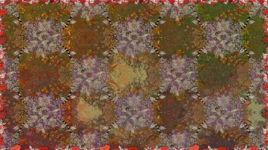 Etnik Mandala süsleme. Kullanılabilir Tekstil, tebrik kartı, boyama kitabı, telefon durumda yazdırma için. Raster kına dövme tarzı. Hint çiçek desenli madalyon desen.