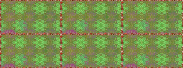 Güzel kumaş deseni. Düz Çiçek Elementleri Tasarımı. Raster Illustrasyon 'da moda olmayan çiçek deseni. Renkli Yaz Temalı Kusursuz Arkaplan.