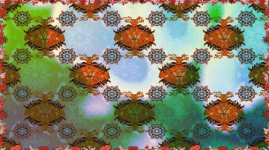 Raster kına dövme tarzı. Etnik Mandala süsleme. Kullanılabilir Tekstil, tebrik kartı, boyama kitabı, telefon durumda yazdırma için. Hint çiçek desenli madalyon desen.