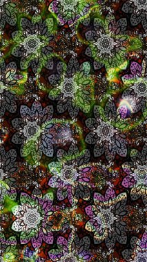 Güzel kumaş deseni. Güzel suluboya yaz çiçekleri deseni..